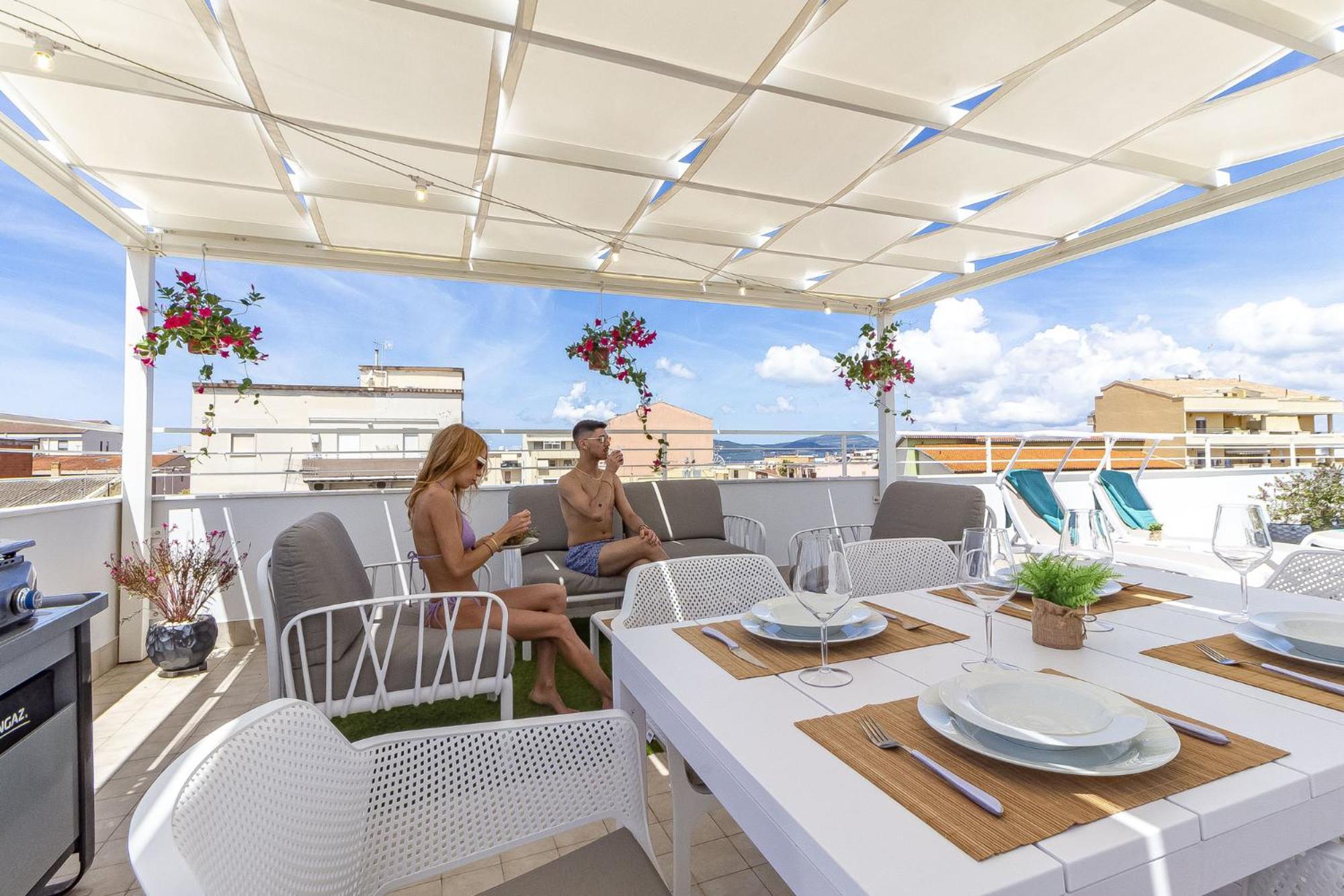 Skyfive Earth Apartment Альгеро Екстер'єр фото
